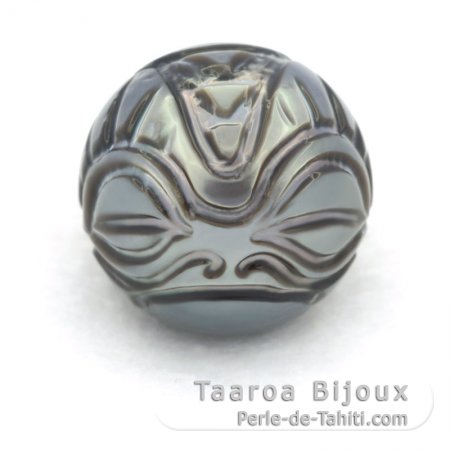 Perla de Tahiti Grabada 12.6 mm