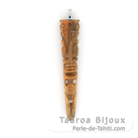 Colgante Tiki de Pico de pez Espada