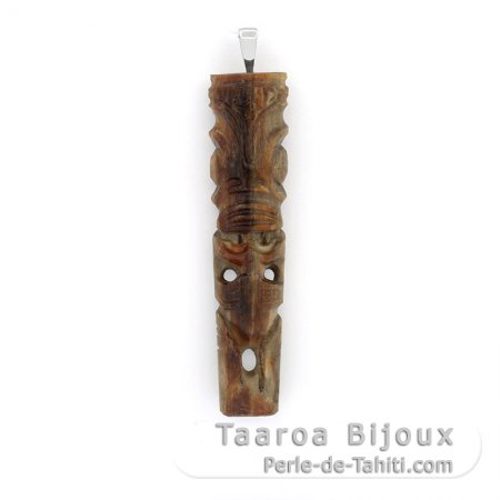 Colgante Tiki de Pico de pez Espada