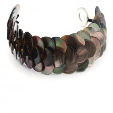 Tahiti nacarado brazalete - Longitud = 21 cm